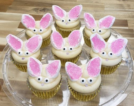 Gluten Free Bunny Cupcakes